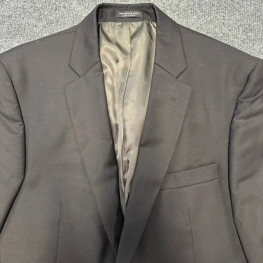John Varvatos Men's Austin Jacket Single Breast Wool Blazer Sport Coat 42L